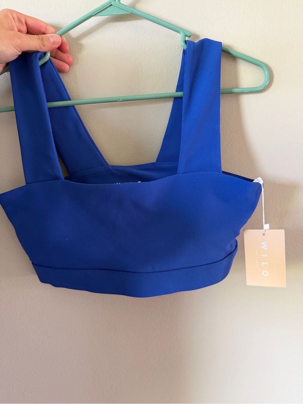 Willo Royal Blue Cropped Bra